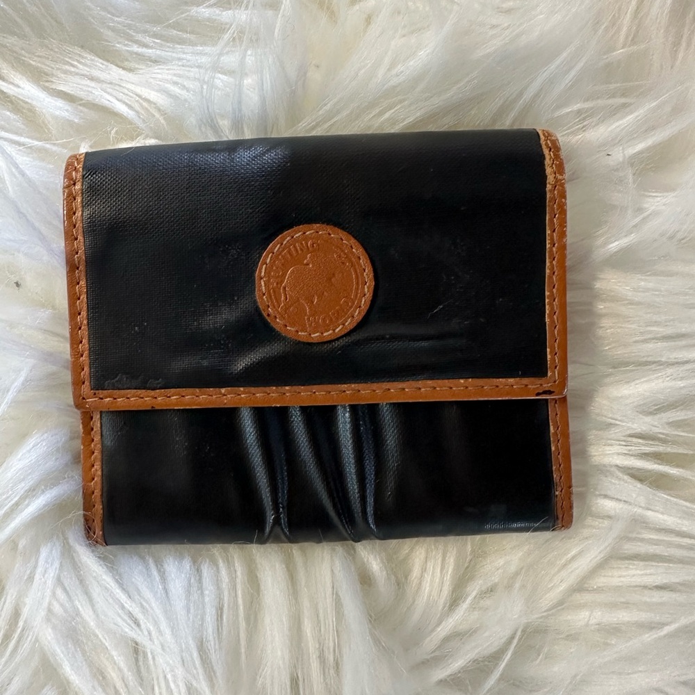 Hunting World Black and Brown double fold card Wallet